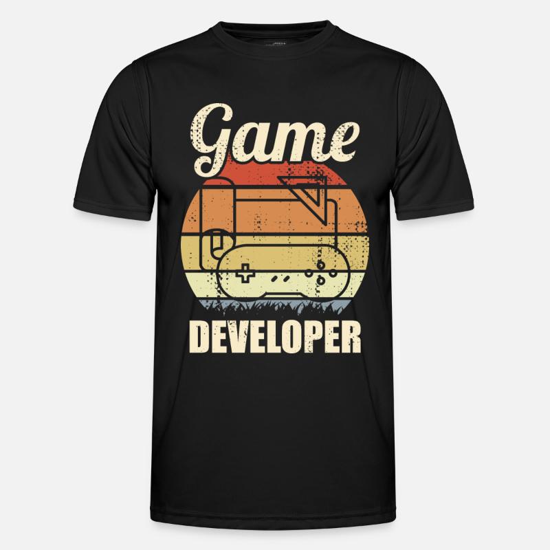 Game Development - Men's Functional T-Shirt - black