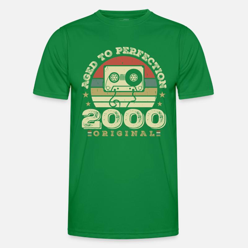 Original Vintage Jubiläumsgeschenkidee 2000 Männer Funktions-T-Shirt