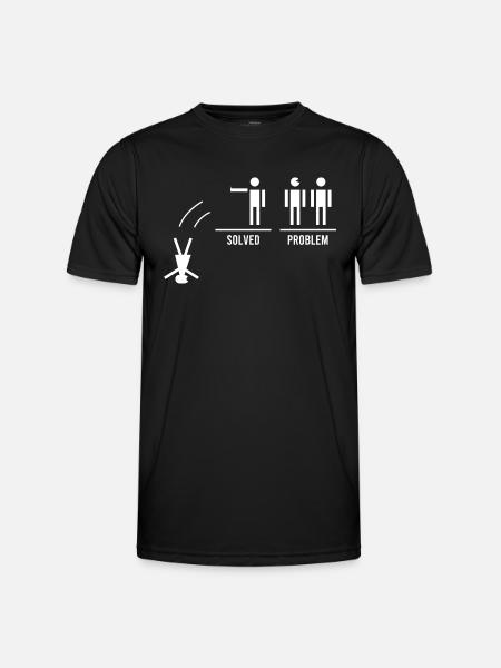 Drôle - T-shirt sport Homme - noir