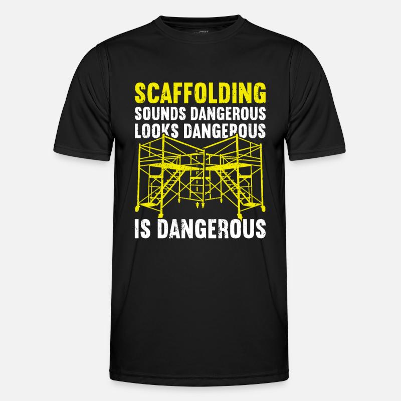 Scaffold Scaffolding Scaffolder Men's Functional T-Shirt