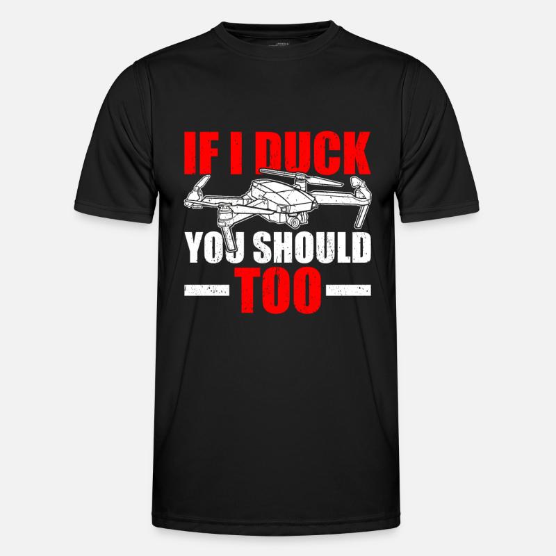 Drone Pilot Drones - Men's Functional T-Shirt - black