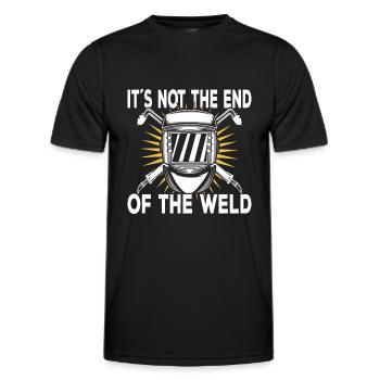 Schweißen Schweißer Schweißer - Männer Funktions-T-Shirt - Schwarz - Vorne - AI Model Male 178 dark (178cm)