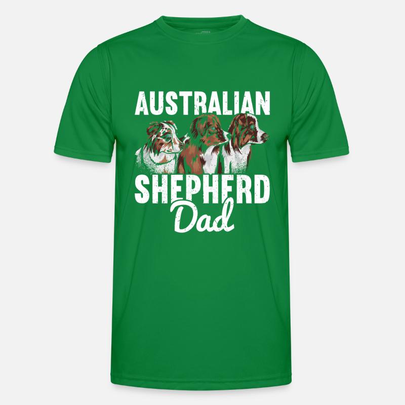 Australian Shepherd Men's Functional T-Shirt