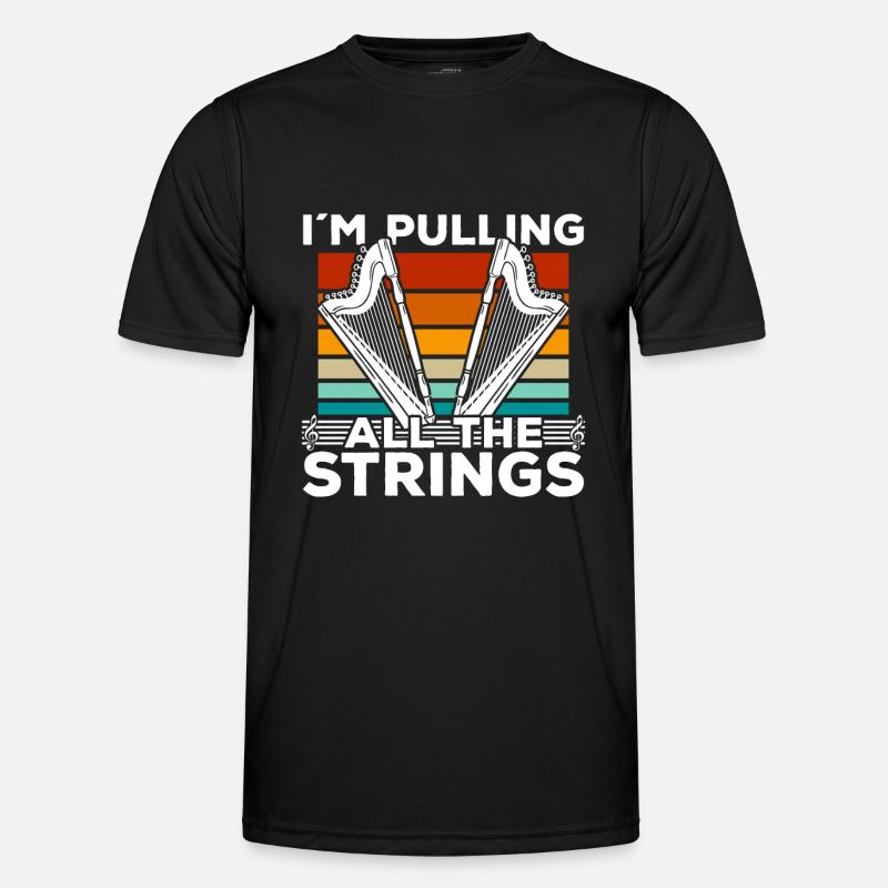 Harp Harps - Men's Functional T-Shirt - black