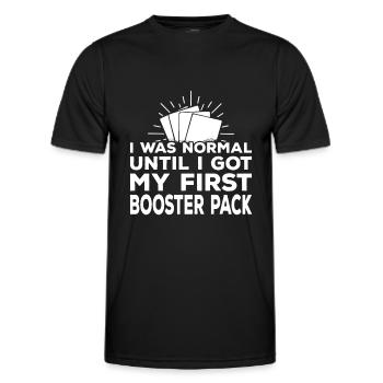 Trading Card Game - Men's Functional T-Shirt - black - Front - AI Model Male 178 dark (178cm)
