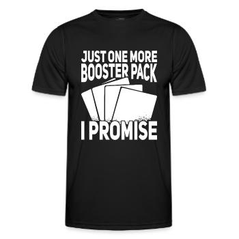 Trading Card Game - Men's Functional T-Shirt - black - Front - AI Model Male 178 dark (178cm)