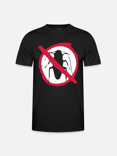 Anti Kakkerlak 2 - Functioneel T-shirt voor mannen - zwart