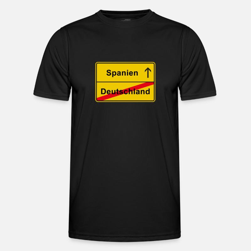 Spanien Auswanderer Männer Funktions-T-Shirt