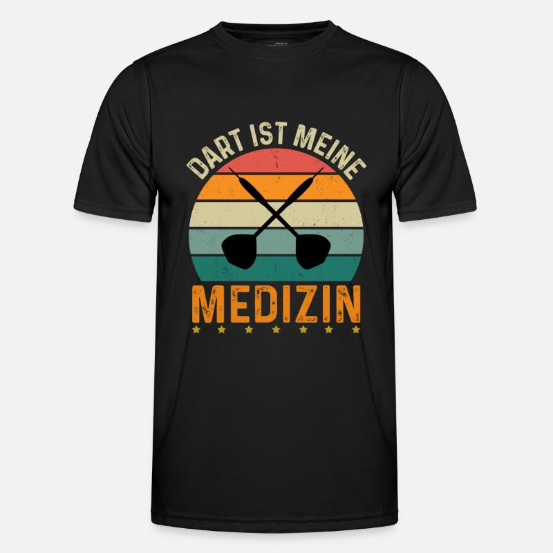 La fléchette est mon médicament T-shirt sport Homme
