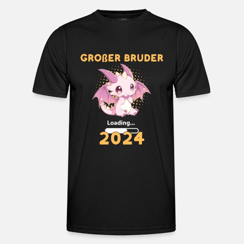 Big Brother 2024 Loading - Men's Functional T-Shirt - black