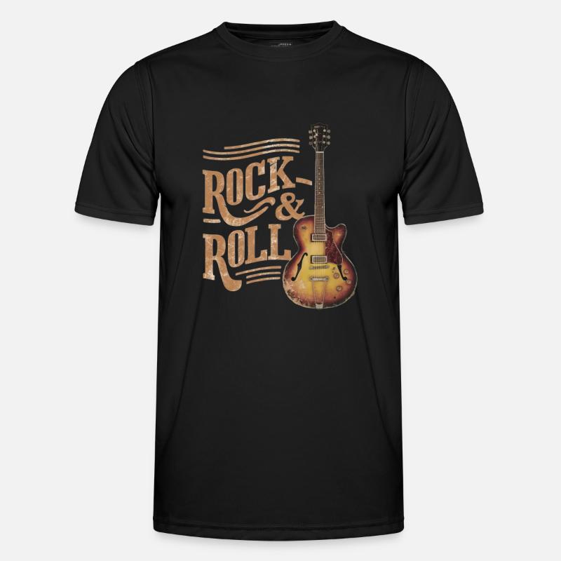 Rock & Roll Männer Funktions-T-Shirt