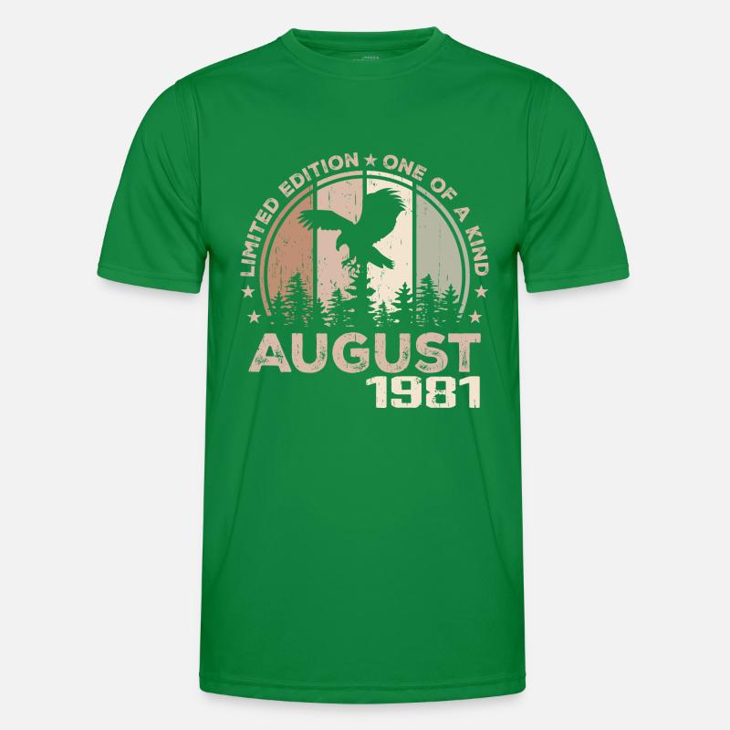 Incomparable since August 1981, 43rd Anniversary Men's Functional T-Shirt