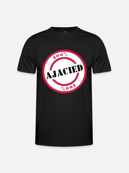 Ajaciet - Männer Funktions-T-Shirt - Schwarz