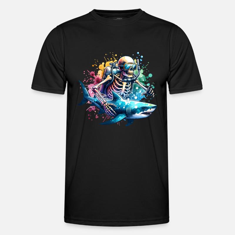 Diving Divers Men's Functional T-Shirt