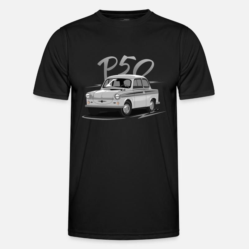 P50 - Männer Funktions-T-Shirt - Schwarz