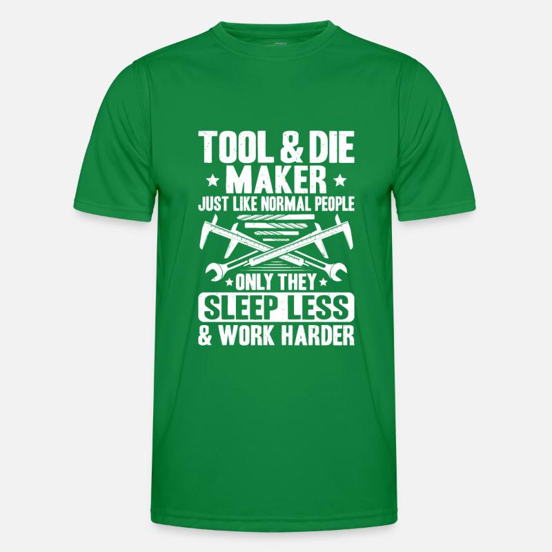 Tool Mechanic Toolmaker Tool & The Maker Men's Functional T-Shirt
