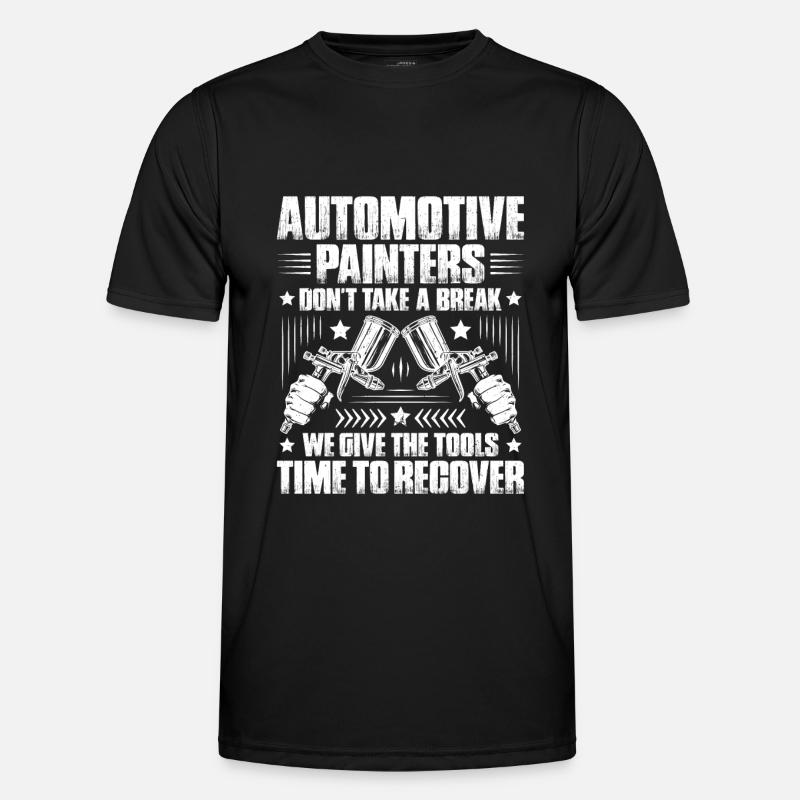 Vehicle Painter Painter Automotive Painter - Men's Functional T-Shirt - black