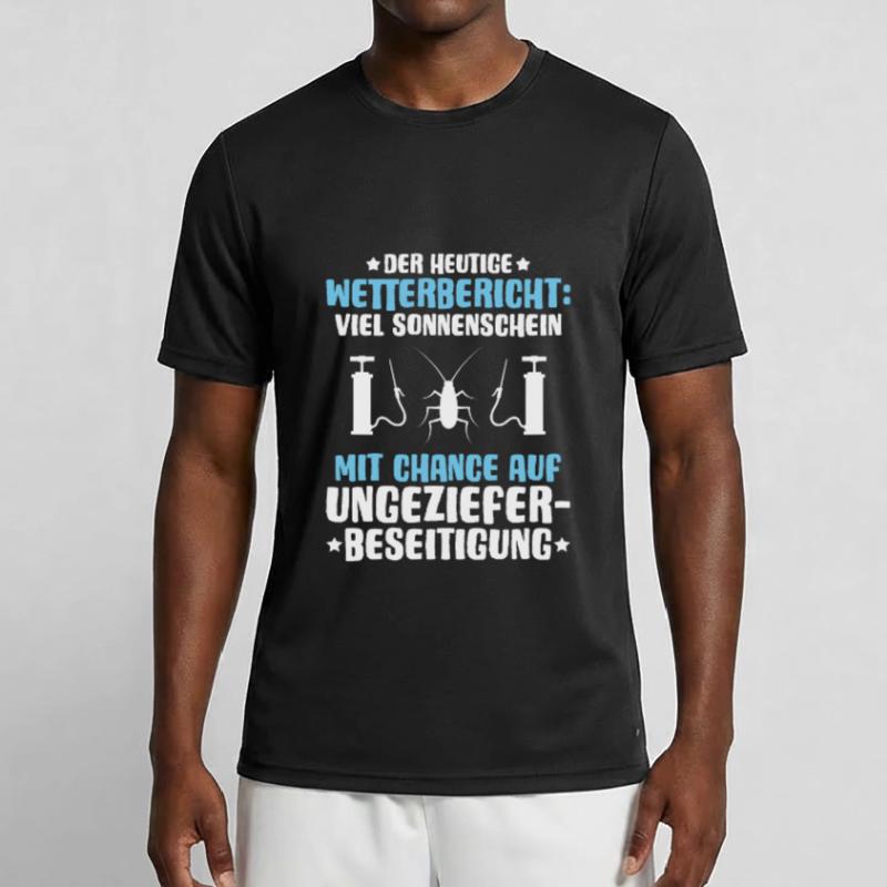 Schädlingsbekämpfer Kammerjäger Exterminator Männer Funktions-T-Shirt