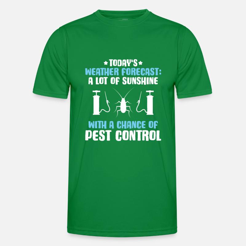 Eksterminator Zwalczania Szkodników Exterminator Funkcjonalna koszulka męska
