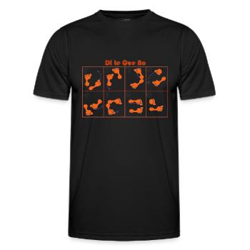salsa - T-shirt sport Homme - noir - Devant - AI Model Male 178 dark (178cm)