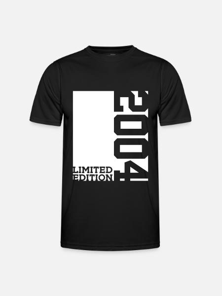 22ND BIRTHDAY LIMITED EDITION 2004 - Men's Functional T-Shirt - black