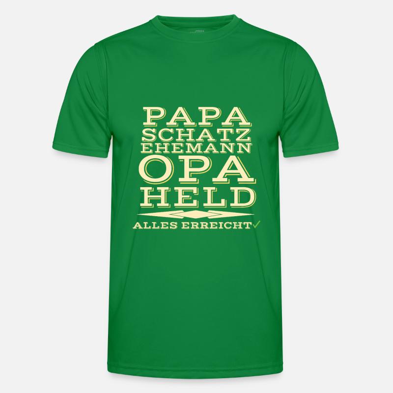 Opa Held Männer Funktions-T-Shirt