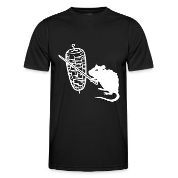 Kebab Rat Kebab Grill - T-shirt sport Homme - noir - Devant - AI Model Male 178 dark (178cm)