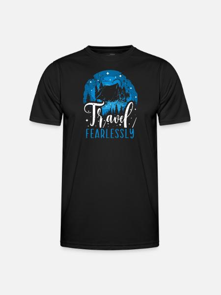 Adventure Travel Present Travel Lovers - Men's Functional T-Shirt - black