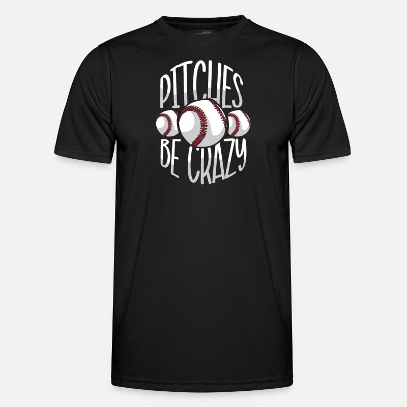 Baseball present home run baseball player athlete - Men's Functional T-Shirt - black