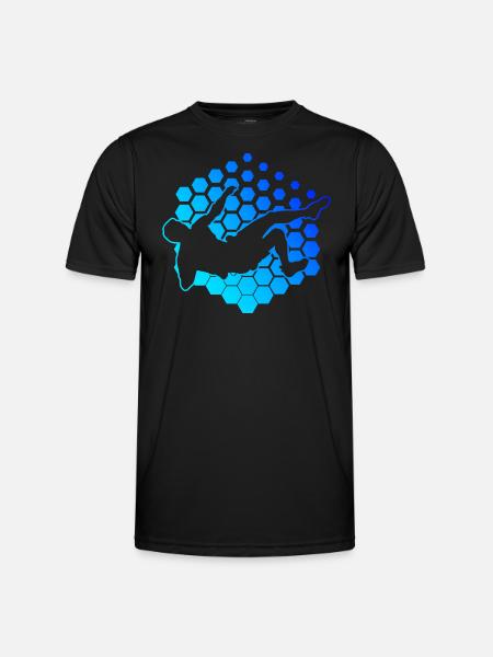 Escalade Escalade Grimpeur Bloc Bloc - T-shirt sport Homme - noir