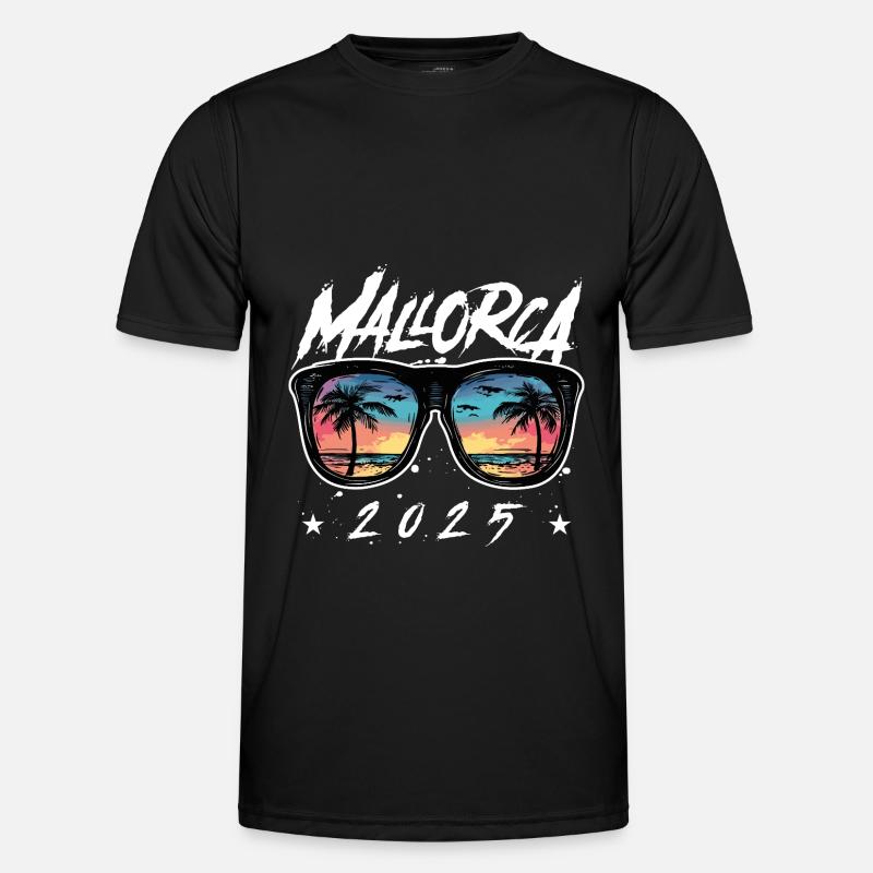 Mallorca 2025 - Men's Functional T-Shirt - black