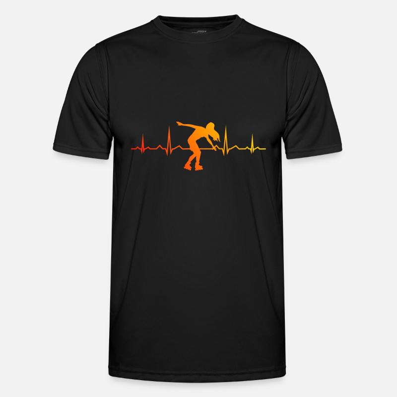 Rollerskate Roller Skating RollerSkaten Roller Skate - Men's Functional T-Shirt - black