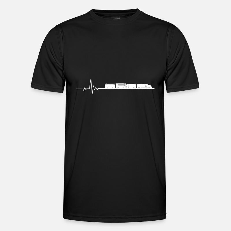 Model Making Model Railway Model Railway Gift - Men's Functional T-Shirt - black