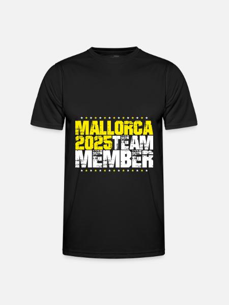 Mallorca 2025 Team - Men's Functional T-Shirt - black