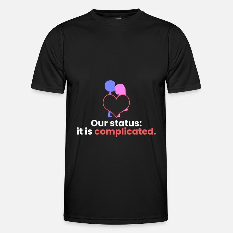 Notre statut : C’est compliqué. T-shirt sport Homme