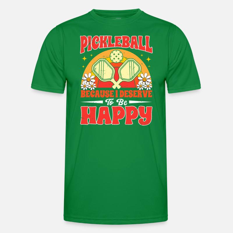 Pickleball trainer Pickleball paddle player Men's Functional T-Shirt