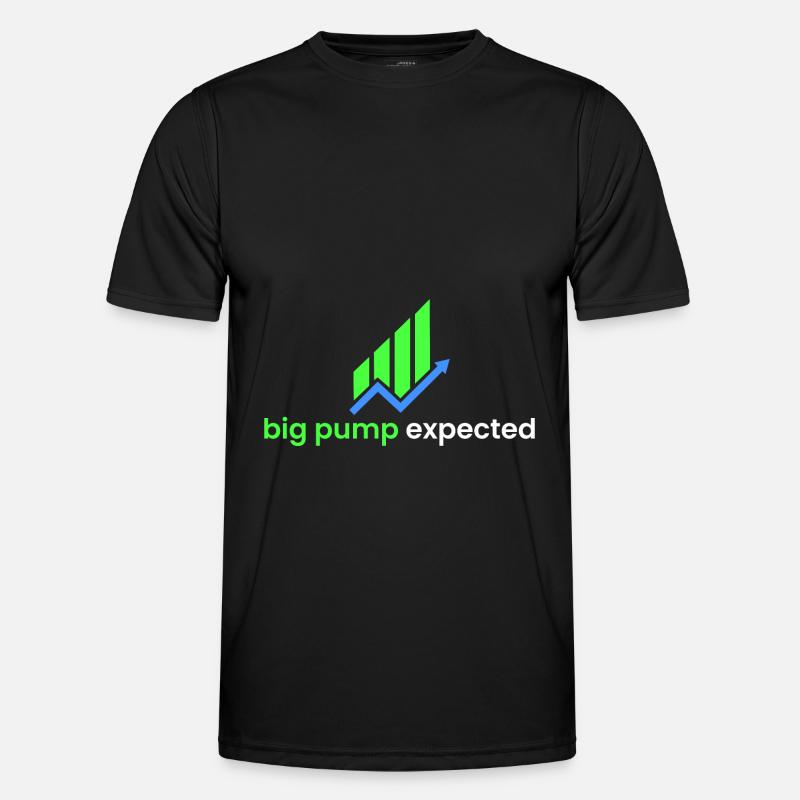 large pump expected Men's Functional T-Shirt