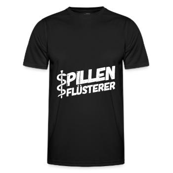 Apotheker Apotheke Pharmazeut - Männer Funktions-T-Shirt - Schwarz - Vorne - AI Model Male 178 dark (178cm)