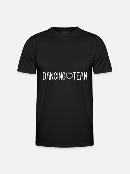 Dancing Team - Men's Functional T-Shirt - black