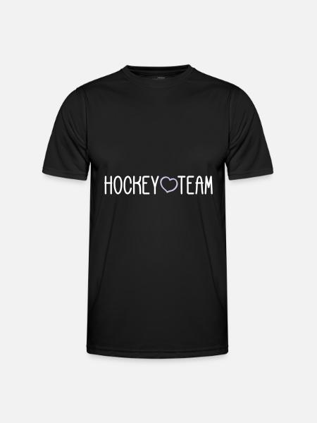 Hockey Team - Men's Functional T-Shirt - black