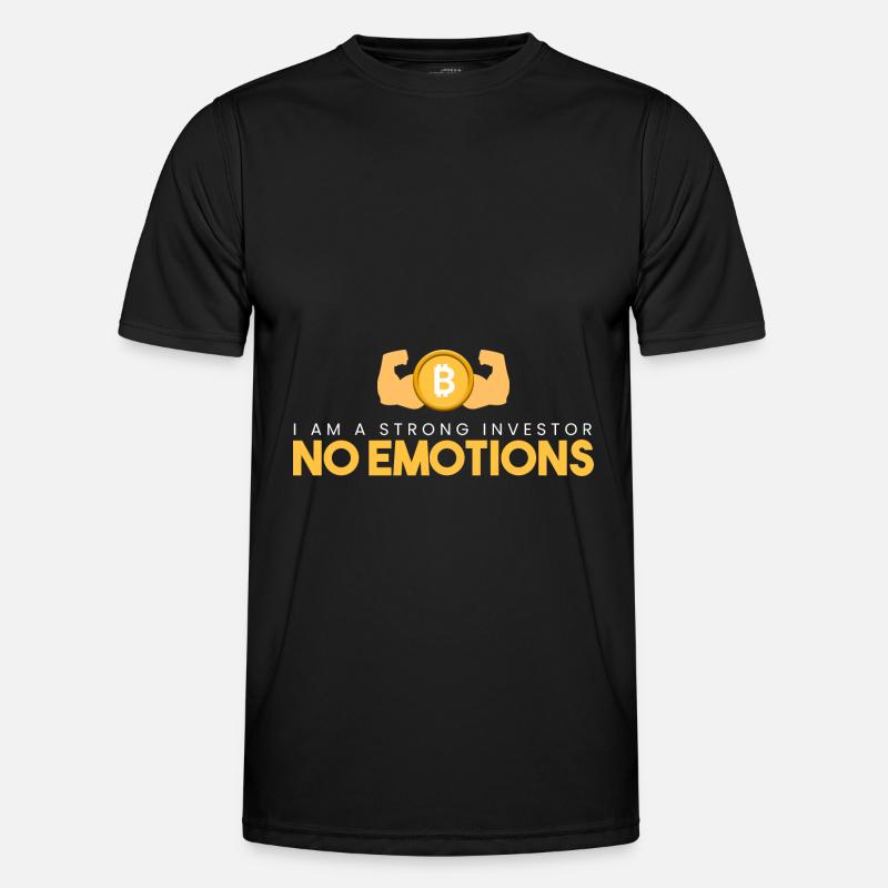 Ich bin ein starker Investor Männer Funktions-T-Shirt