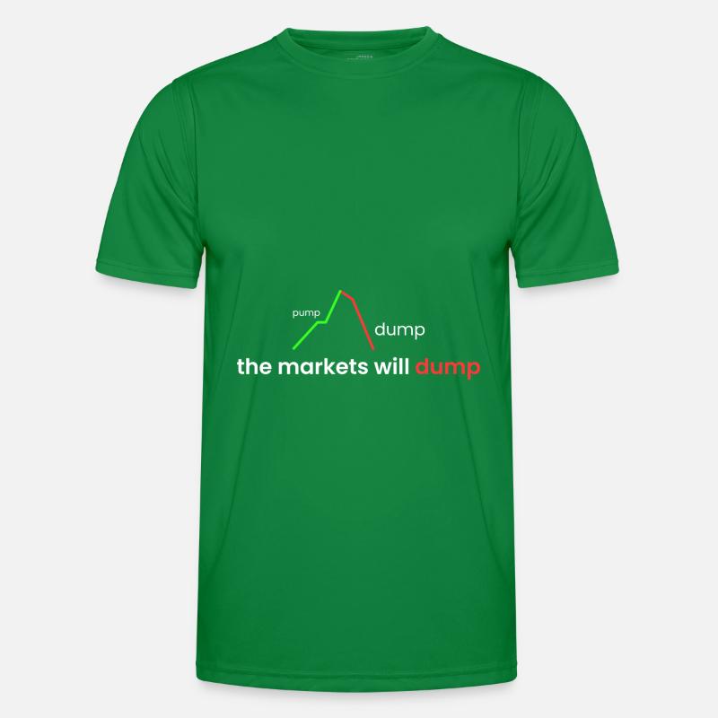 markets will collapse Men's Functional T-Shirt