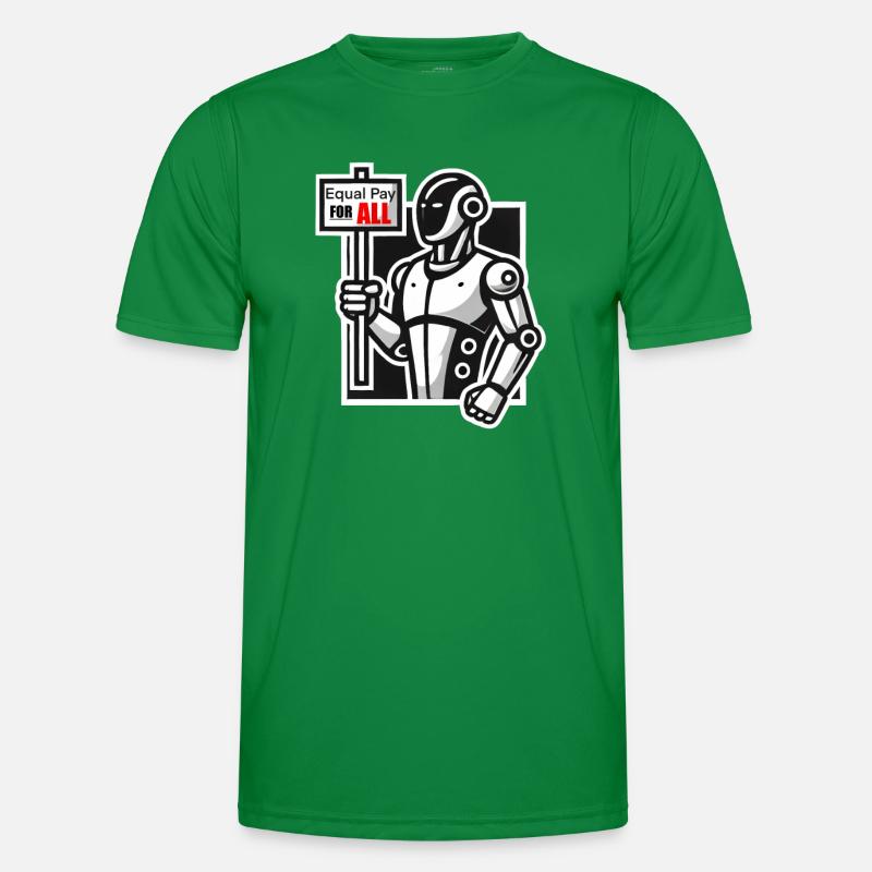 Robot Strike Men's Functional T-Shirt