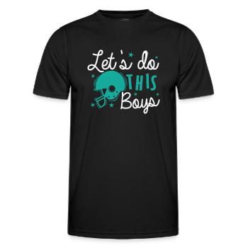 Faisons This Boys America Sport Touchdown - T-shirt sport Homme - noir - Devant - AI Model Male 178 dark (178cm)