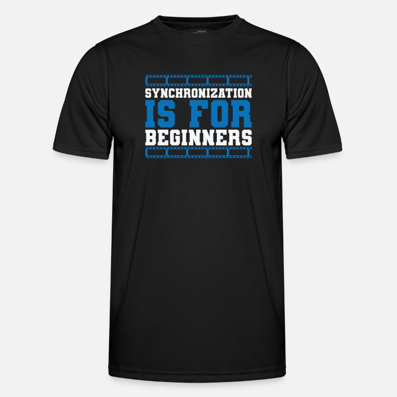 Synchronization is for Beginners Films Men's Functional T-Shirt