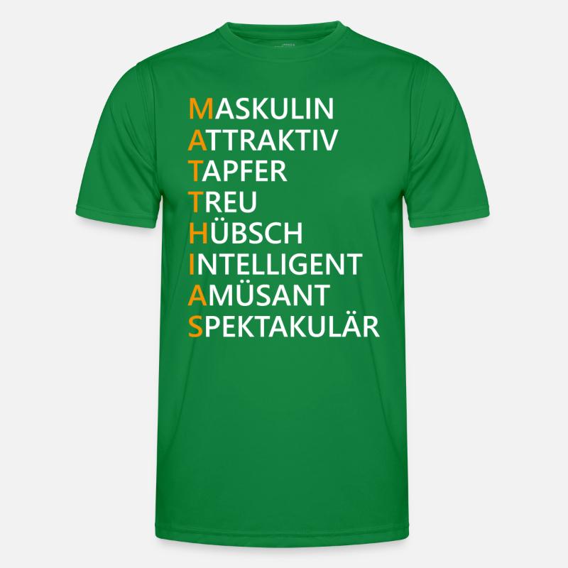 Matthias Name Geschenk Männer Funktions-T-Shirt