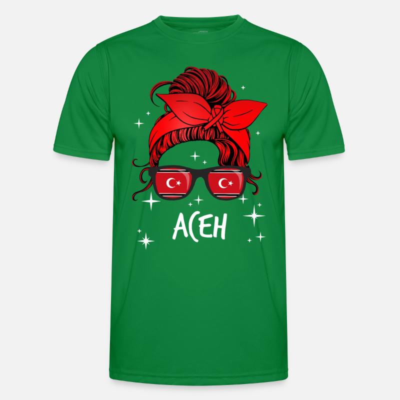 Aceh Männer Funktions-T-Shirt