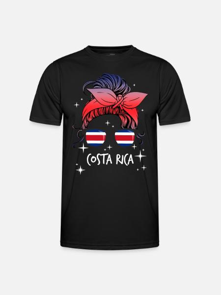 Costa Rica - Men's Functional T-Shirt - black
