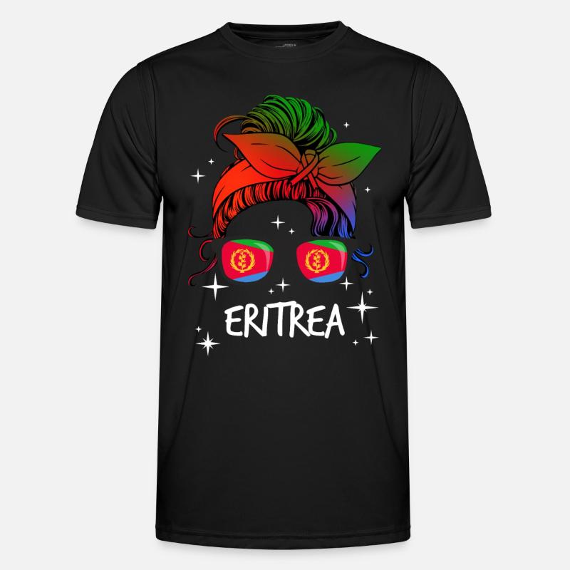 Eritrea - Men's Functional T-Shirt - black
