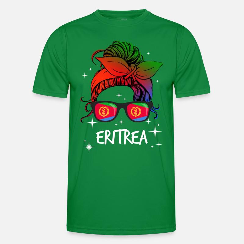 Eritrea Männer Funktions-T-Shirt